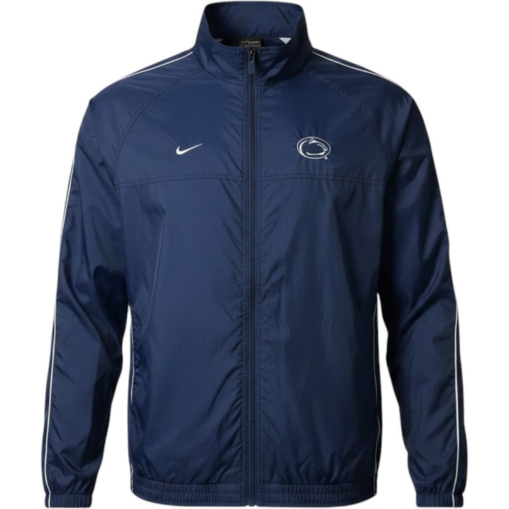 Vintage Nike Team Penn State Tracksuit Navy Blue Windbreaker Pants Set Small Y2K